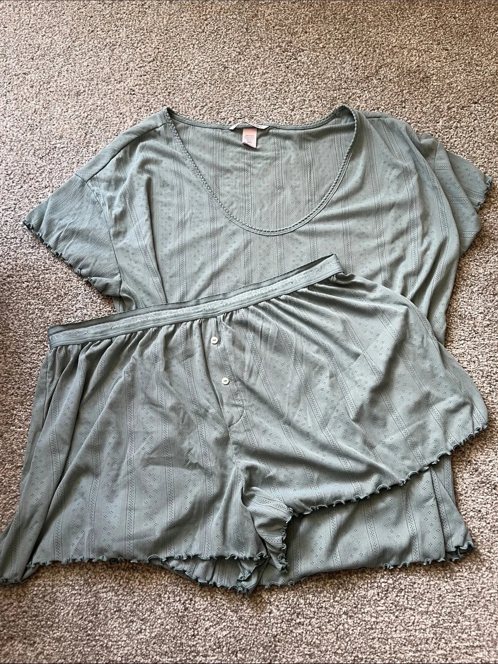 Victoria’s Secret Short Sleeve Pajama Set - Size XLarge - Picture 1 of 5